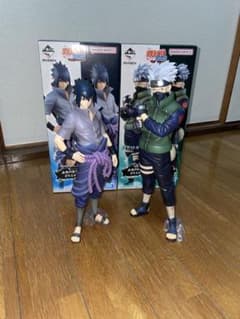 一番くじ ナルトNARUTO B賞 うちはサスケ C賞はたけカカシ 通常瞳ver