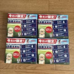 サッカー日本代表2026応援冷感タオル 4種セットのサムネイル