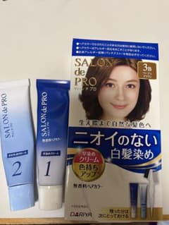SALON de PRO（サロンドプロ）無香料ヘアカラー 早染めクリーム（白髪用のサムネイル