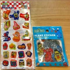 【さっぴー様専用】スポンジ・ボブ＆セサミストリート シールセットのサムネイル