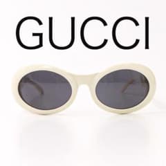 GUCCI ホワイトオーバーサイズサングラス　カートコバーン　Y2K オパールのサムネイル