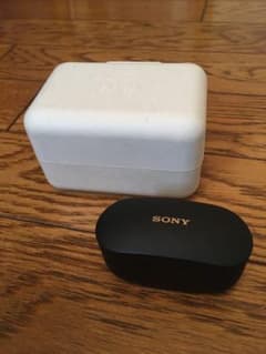 ジャンク　SONY ワイヤレスイヤホン　WF-1000XM4 ブラック　ソニーのサムネイル