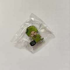 京都限定　もんちっち　抹茶キャラクター ピンバッジのサムネイル