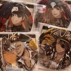 ナムコ 限定 ツイステ レオナ ジャック エース ケイト 缶バッジ4個