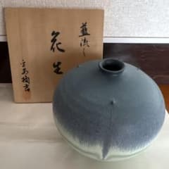 陶芸 花瓶 花器 壺 共箱付き - メルカリ