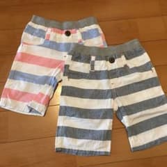 Picnicハーフパンツ 110 2枚セットのサムネイル