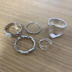 リング イヤーカフ ５つセットのサムネイル