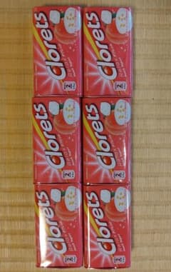 クロレッツタブレットピーチヨーグルト6個のサムネイル