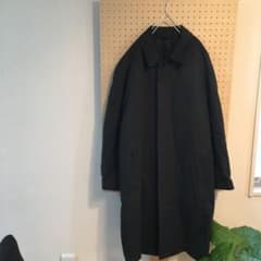 古着 カシミヤ100% コート 比翼タイプ 96A5のサムネイル