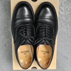 【REGAL】美品 ブラックレザーシューズのサムネイル