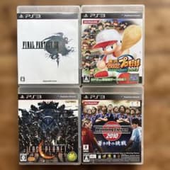 R*a様 PS3 ソフト 4本セット まとめ売りのサムネイル