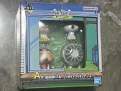 一番くじ クレヨンしんちゃん A賞 扇風機に「あ〜」ジオラマフィギュアのサムネイル