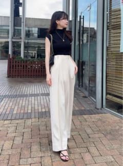 GRL センタープレスストレートパンツのサムネイル