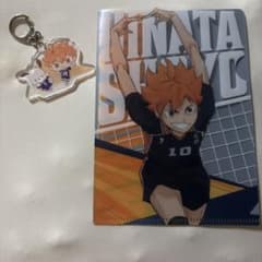 ハイキュー 日向翔陽 アクリルキーホルダー ミニクリアファイルのサムネイル