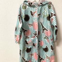 土日限定価格★激カワ長袖レインコート可愛いポケット付き★組み合わせ対象のサムネイル