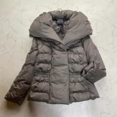 美品✨マックスマーラ &co サイズ42 ダウンコート ボリューム襟 グレージュ 美品✨マックスマーラ &co サイズ42 ダウンコート ボリューム襟