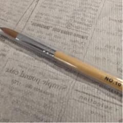 ⭐︎美しいコシの筆先⭐︎コリンスキー 極上スカルプブラシ アート　10号サイズのサムネイル