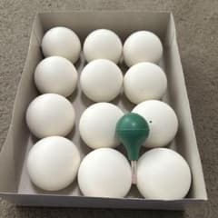 軟式テニス ソフトテニスボール12個➕空気入れセット - メルカリ