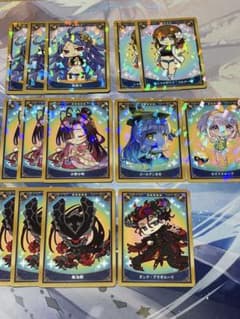 fgo 컬렉션 카드 14점