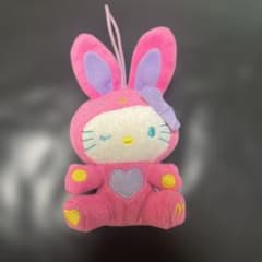 ハローキティ ぬいぐるみ マスコット ウサギ - メルカリ
