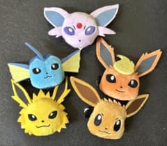 ポケットモンスター フェイスぬいぐるみクリップ イーブイフレンズ 全5種セット