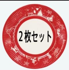 ラスト⋆͛*͛*✭ ディズニー パークフード 柄 プレート ２枚セットのサムネイル