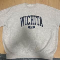 WEGO WICHITA ロゴ スウェット グレー Mのサムネイル