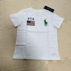 【未使用】Polo Ralph Lauren USA国旗刺繍Tシャツのサムネイル