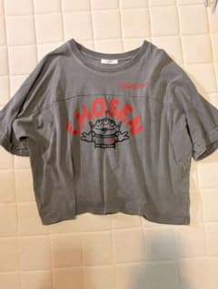 chocol raffine robe リトルグリーンメン Tシャツ　ショート丈のサムネイル