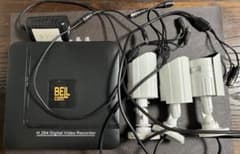 防犯カメラ3台&レコーダー1TB - メルカリ