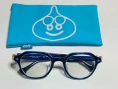 Zoff ドラゴンクエストコラボ メガネキングスライム 本体 おまけの眼鏡ケース Zoff ドラゴンクエストコラボ メガネキングスライム 本体 おまけの眼鏡