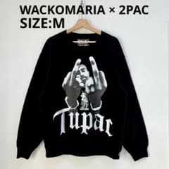 超美品ワコマリア2PACヘビーウエイトスウェットMサイズ - メルカリ