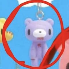 グルーミー めじるしアクセサリー 立ち パープルのサムネイル