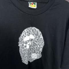 A BATHING APE Tシャツ レオパードロゴ XLのサムネイル