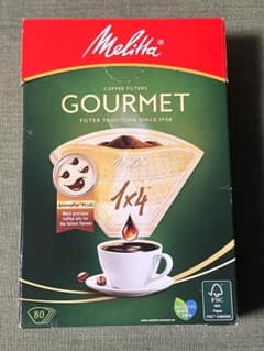 Melitta メリタ フィルターペーパー グルメ 1x4 80枚入 - 4