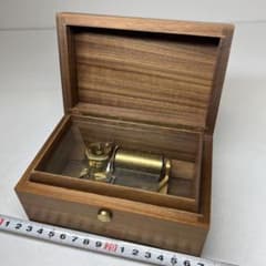 リュージュ シリンダー式 オルゴール 1曲 36弁 14.5/9.5/7.5cm - メルカリ