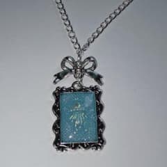 クラゲ ネックレス ウィッシュコア フェアリーグランジ 水色系統 天使