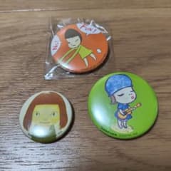奈良美智 缶バッジ 3個セット - メルカリ