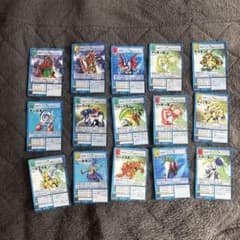 デジモンカードゲーム アーマー進化 15枚セットのサムネイル