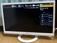 SHARP AQUOS 22インチ LC22K45 B-CASカードなしのサムネイル