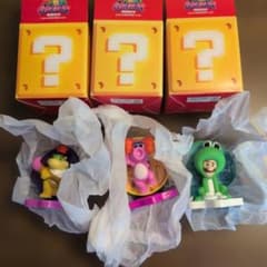 【匿名配送】マリオギャラクシー フィギュア 3種セット ハッピーセットのサムネイル