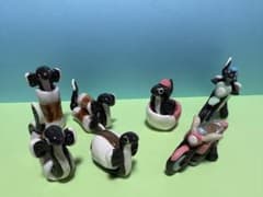 【予約品】手作り　陶器置物　うなぎいろいろのサムネイル