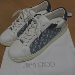 JIMMY CHOO スニーカー Rome denim and leather - メルカリ
