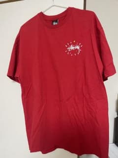 stussy 赤Tシャツのサムネイル