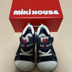 箱付き ミキハウス MIKI HOUSE ベビーシューズ 15.0cmのサムネイル
