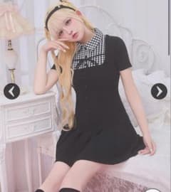 ミシェルマカロン ギンガムドッキングプリーツニットワンピ ミシェルマカロン ギンガムドッキングプリーツニットワンピ - メルカリ