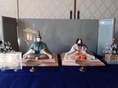 木目込 親王飾り フリージア 花かさね - メルカリ