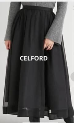 新品】CELFORD セルフォードシアータックフレアースカートM - メルカリ
