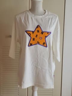 PERSON'S 半袖 Tシャツ Lサイズ ホワイト スター刺繍のサムネイル