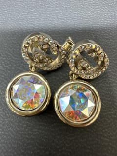 GUCCIグッチオーロラストーンピアス - メルカリ